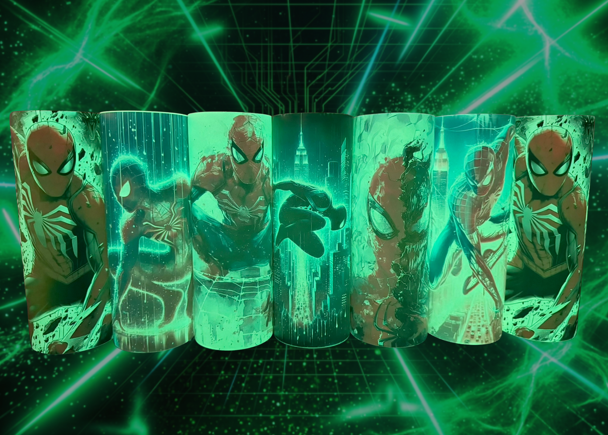 Spider-Man Vs Venom Tumbler