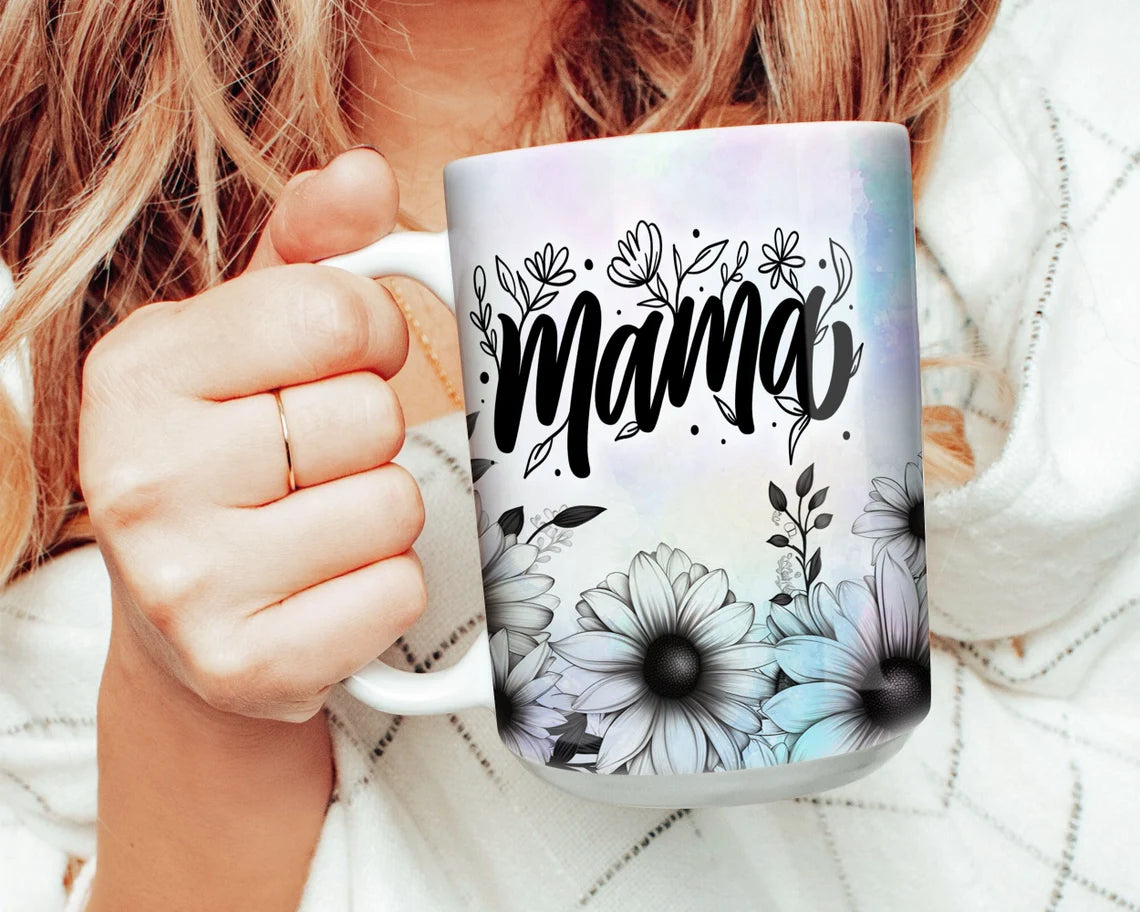 Mother's Day - Floral Sunflowers Mug