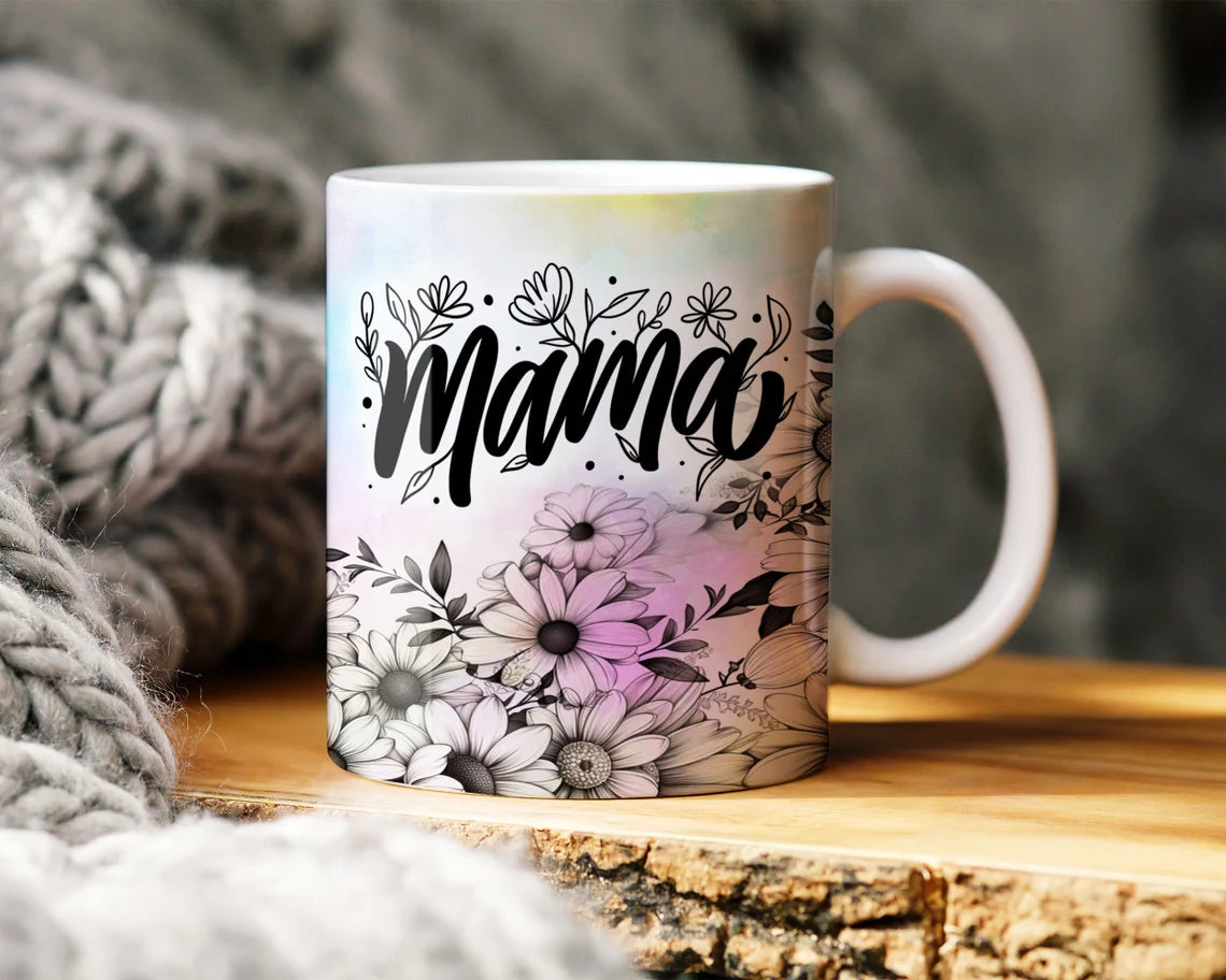 Mother's Day - Floral Sunflowers Mug