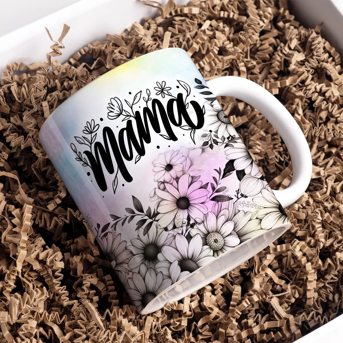 Mother's Day - Floral Sunflowers Mug