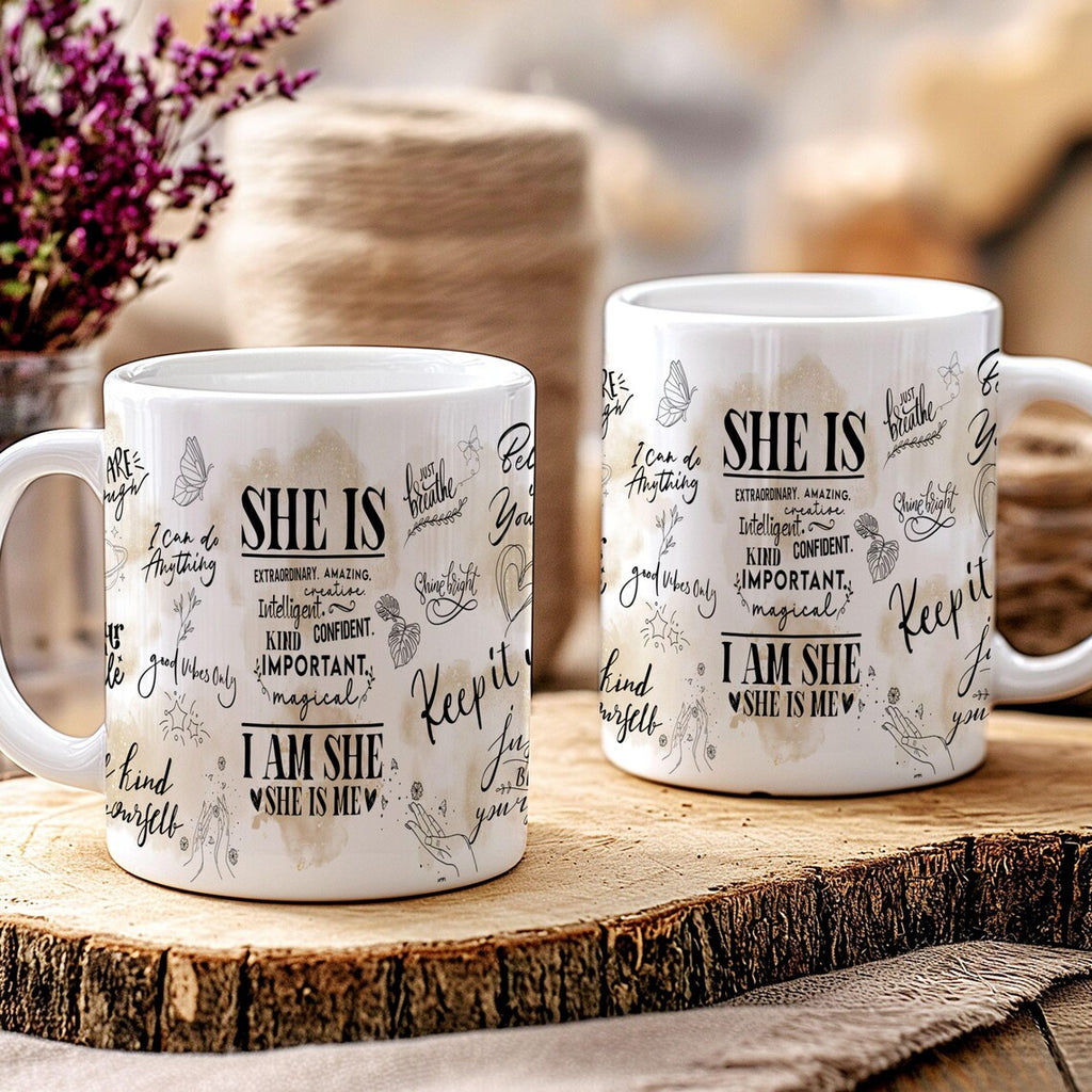 She Is Me Coffee Mug