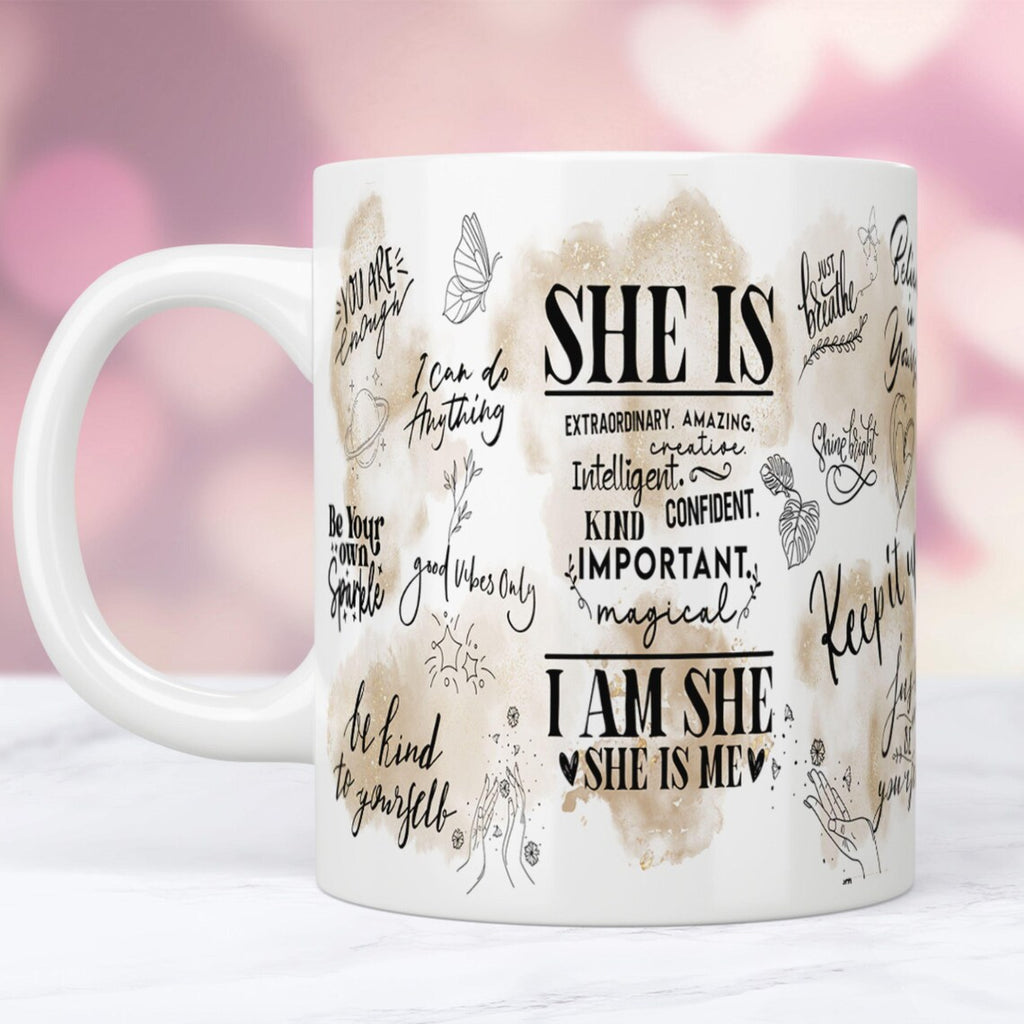 She Is Me Coffee Mug