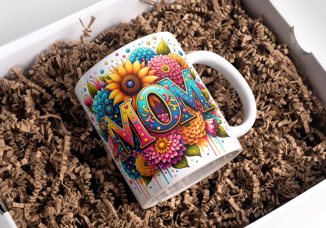 Floral Mama Mug - Mother's Day Coffee Mug