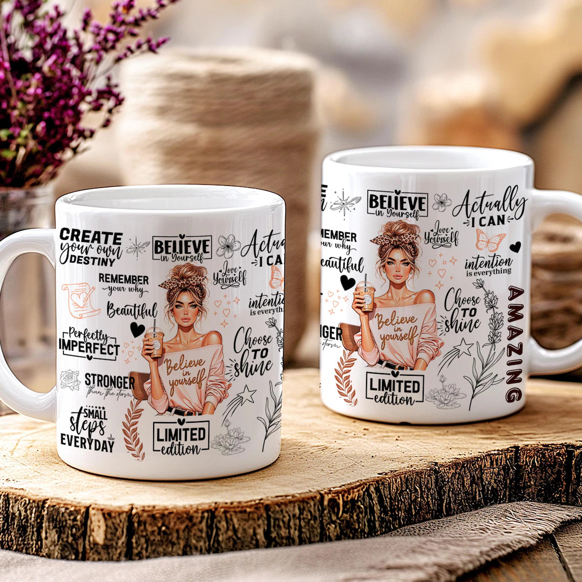 Believe In Yourself Mug - Limited Edition Mug.