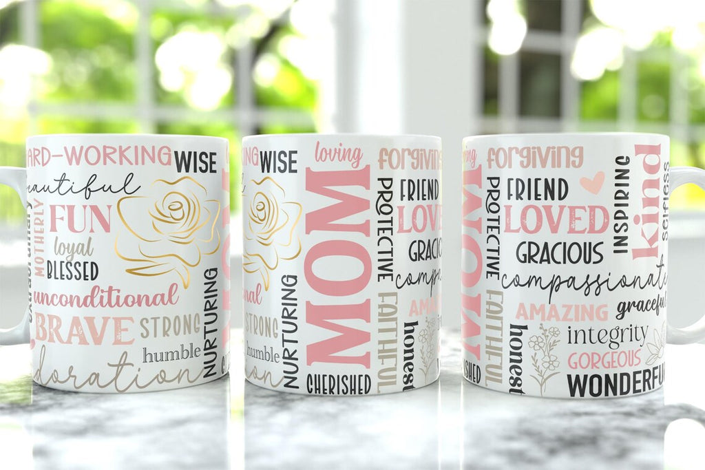 Pink Mom Coffee Mug