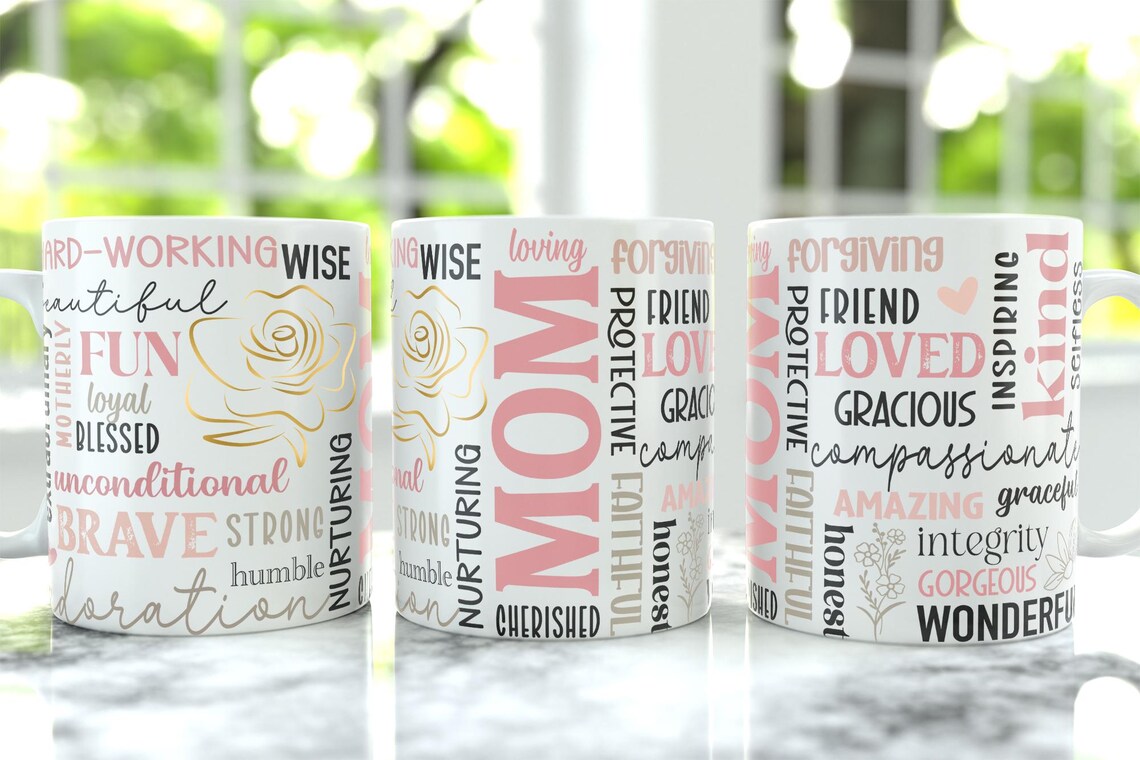 Pink Mom Coffee Mug