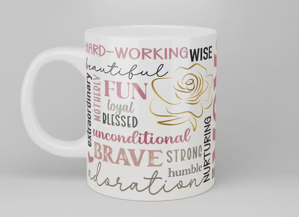 Pink Mom Coffee Mug